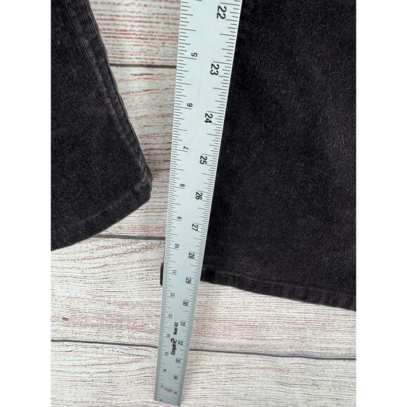 Chico's Corduroy Bistro Bootcut Pants Womens 2.5/14/L Black Stretch NEW - Picture 12 of 12